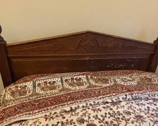 Twin Bed Headboard Detail