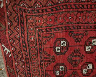 Old Turkish Prayer Rug - Detail