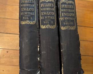 Fuller’s Worthies of England by Nuttall - Cover, London 1840