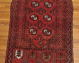Old Turkish Prayer Rug - 3'2" X 2'7"