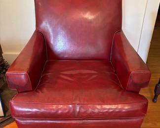Red Club Chair