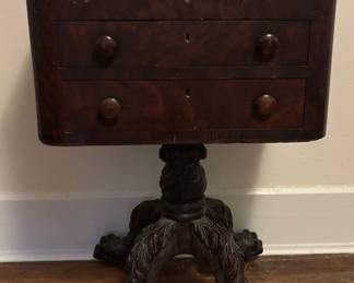 Antique Empire Work Table