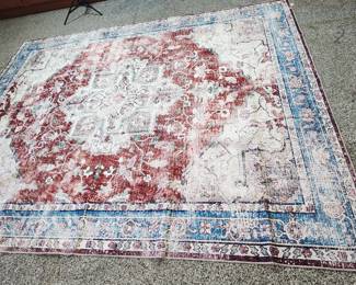 Bright contrasting colors make this classic rug pop. Many more rugs than we have photos of!