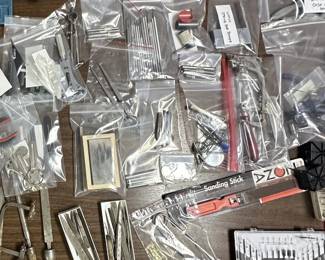 Lots and lots of jewelers tools and supplies