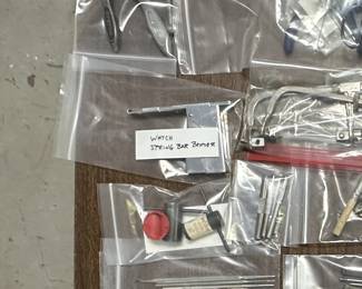 Watch repair and jeweler's tools