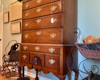 Antique English Highboy