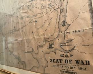 Antique Civil War Maps
