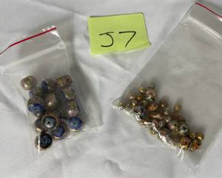 Cloisonn Beads