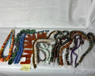 Lot Of Strands Of Gemstone Beads For Jewelry Making