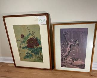 Lot Of 2 Asian Prints
