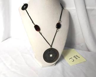 Long Asian Inspired Necklace