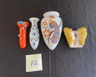 Lot Of Colorful Wall Pockets