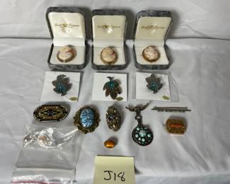 Lot Of Brooches And Pins