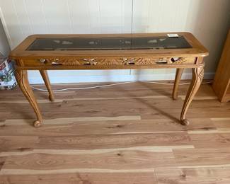 Console Table With Glass Top
