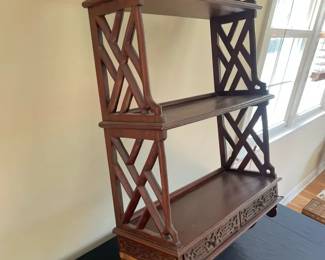 Vintage Wall Mounted Wooden Shelf