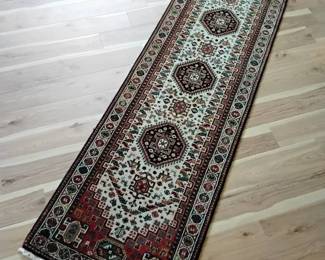 25x97 Wool Runner Rug From India