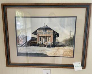 Framed Ranulph Bye Print