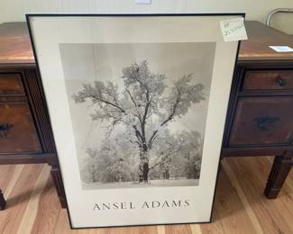Framed Ansel Adams Poster