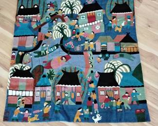 Folk Art Tapestry