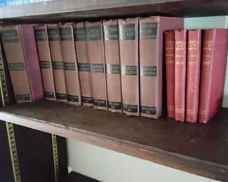 Two Sets Of Vintage Books Charles Dickens And Stories Of The Universe
