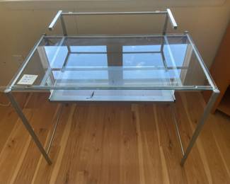 Glass Top Desk
