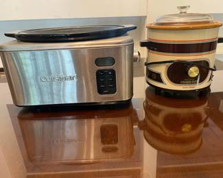 Two Slow Cookers