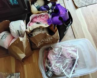 Lot Of New Yarn