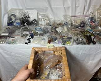 Lot Of Various Beads For Jewelry Making