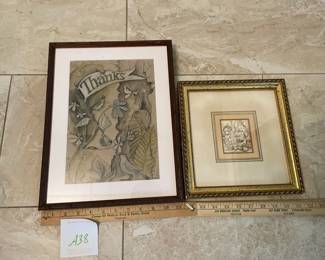 Two Framed Prints