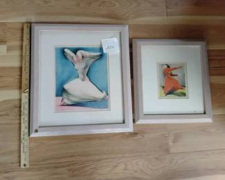 Two Albert Carman Framed Prints