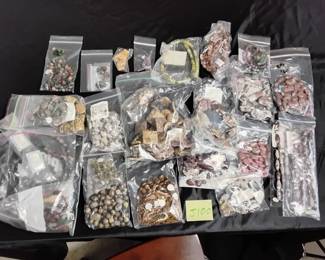Lot Of Natural Gem Stone Beads