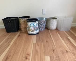 Lot Of Wastebaskets