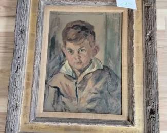 Vintage Portrait Of A Boy
