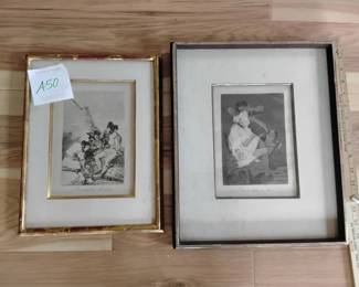 Lot Of Two Framed Prints