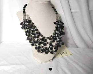 Purple Bead Necklace