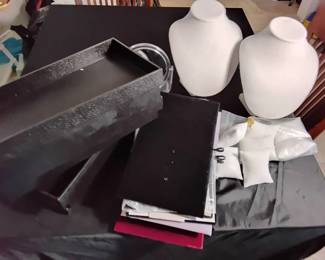 Lot Of Jewelry Display Items