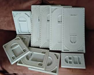 Lot Of Plastic Bead Design Boards