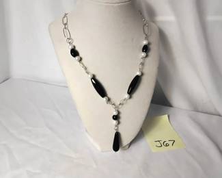 Handcrafted Necklace With Onyx