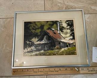 Robert OConnor Watercolor Titled Sugar House