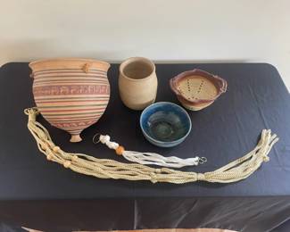 Lot Of Stoneware Items