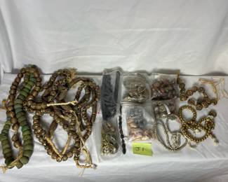 Lot Of Woodennaturallike Beads