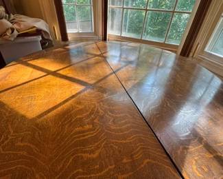 tiger oak table