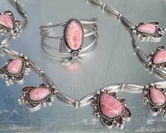 Rhodochrosite jewelry