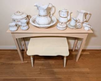 Vintage Porcelain Washstand Set
