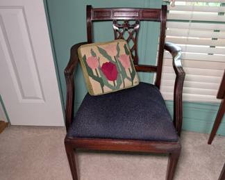 Shield Back Armchair
