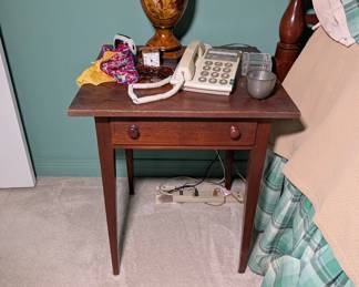 Federal Style Side Table with Drawer