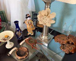 A little Asian, a little Vintage ash trays