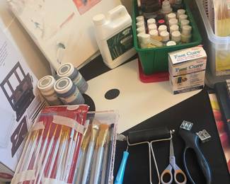 Painting supplies