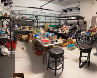 Garage is loaded