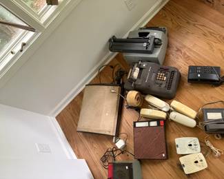 Various types of electronics